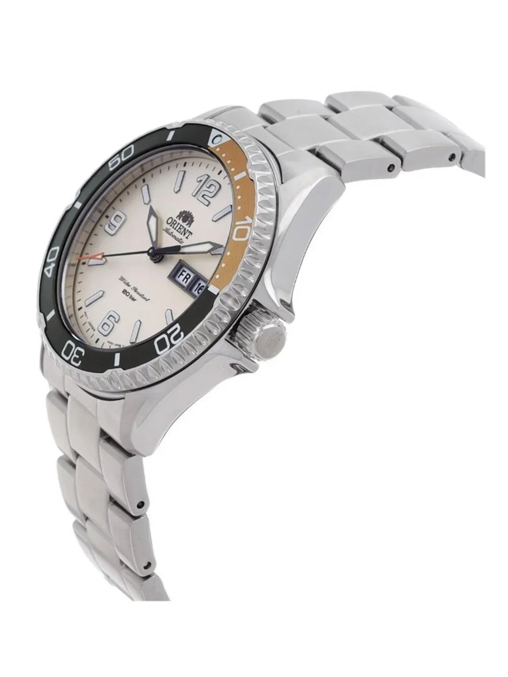 NWT Orient Mako III Kamasu R Automatic Silver Dial Men's Watch